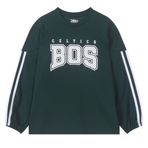 BOS 팀 스포티 티셔츠(K253TS110P) 다크 그린