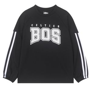 BOS 팀 스포티 티셔츠(K253TS110P) 블랙