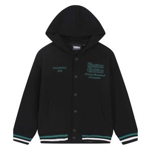 LAL 후드 집업 바시티(K251TJ020P) 블랙