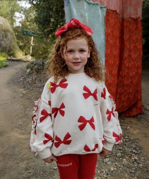 안나 프릴 맨투맨_크림