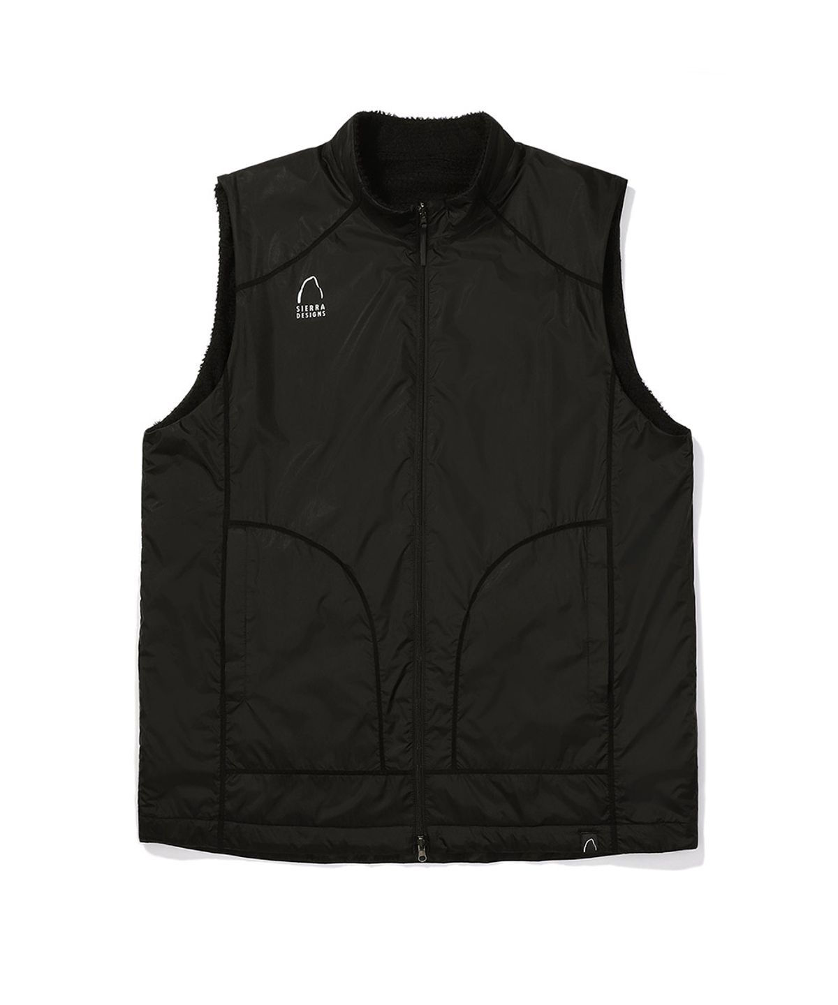 시에라디자인(SIERRA DESIGNS) 모스(MOSS) 폴라텍 알파 다이렉트 90 리버시블 베스트 BLACK