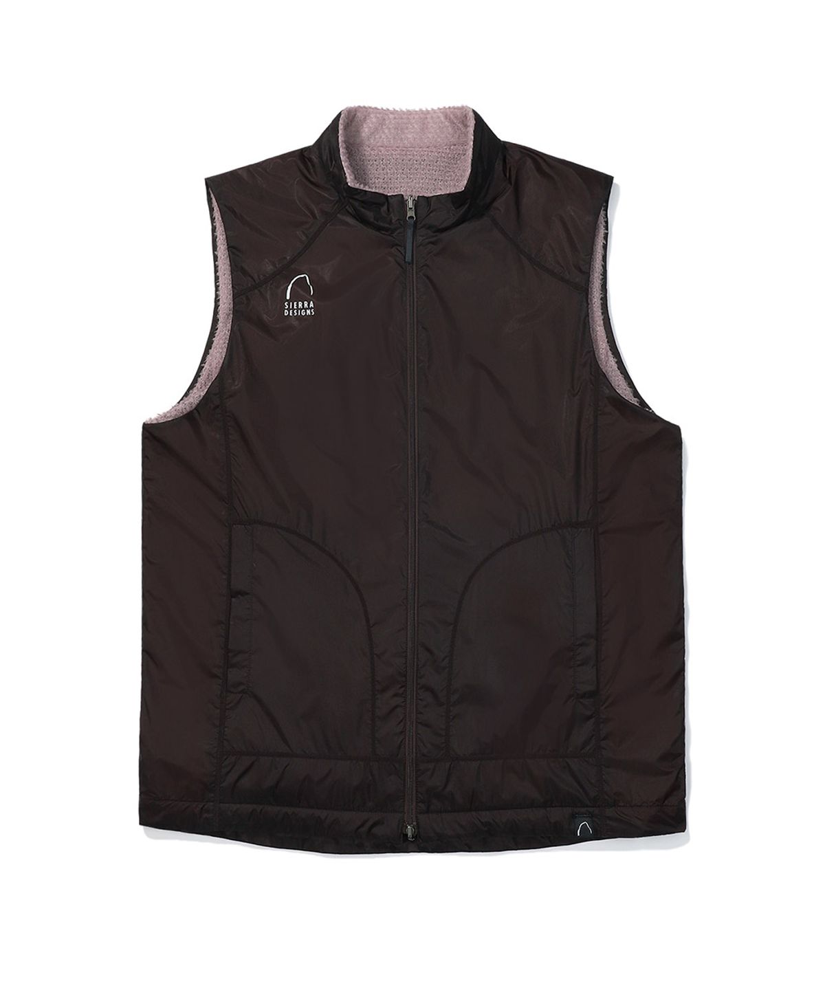 시에라디자인(SIERRA DESIGNS) 모스(MOSS) 폴라텍 알파 다이렉트 90 리버시블 베스트 BURGUNDY