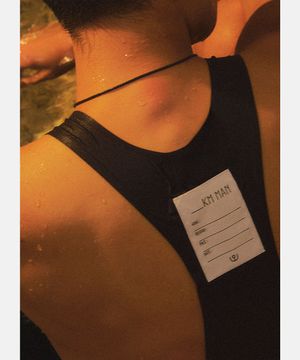 [DESCENTE X 5kmman] 싱글렛 블랙(SQ321HST95)