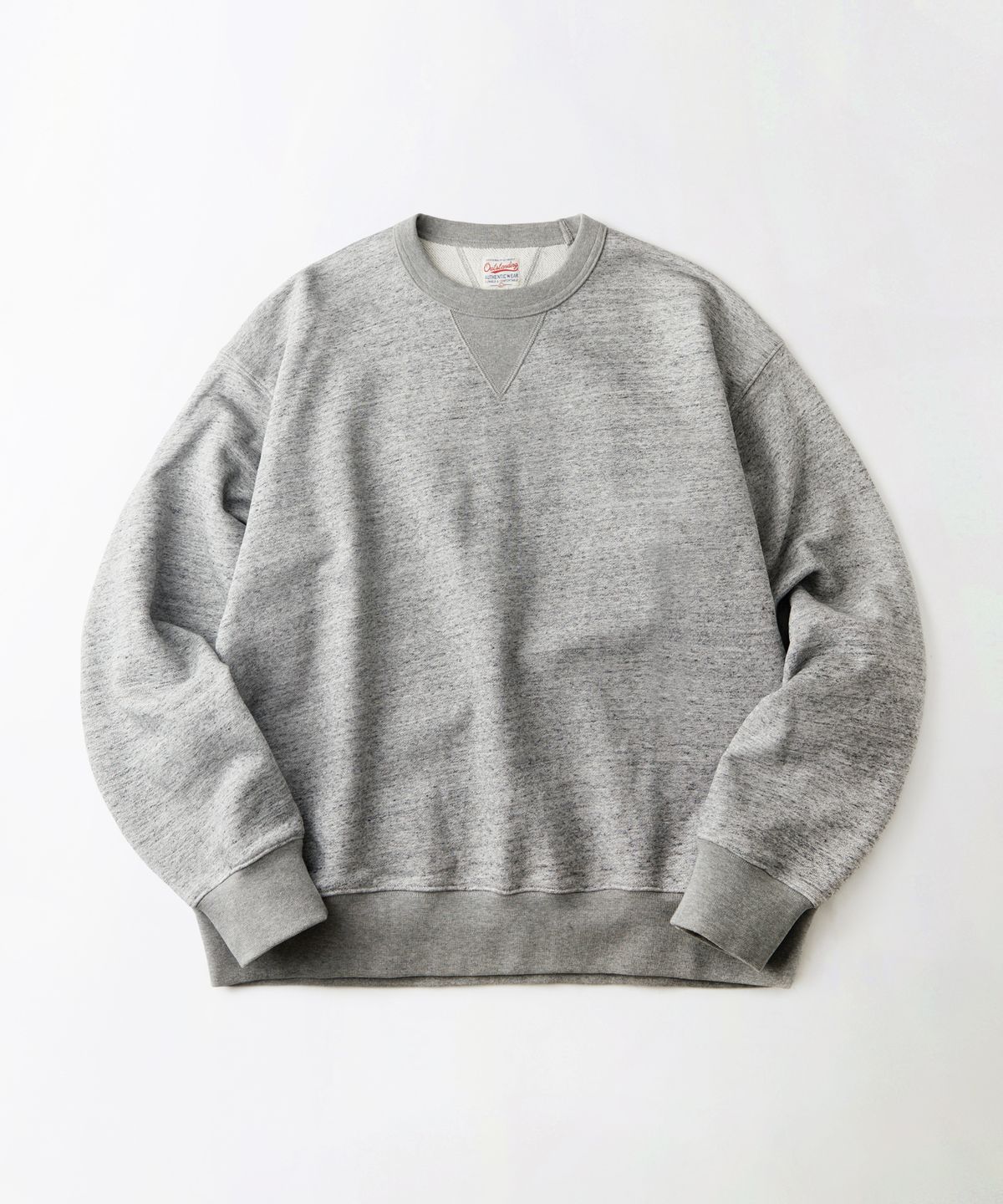 아웃스탠딩(OUTSTANDING) AUTHENTIC COMFORT SWEAT_HEATHER GRAY
