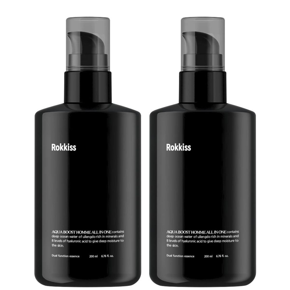 록키스(ROKKISS) 아쿠아 부스트 옴므 올인원 200ml 2개