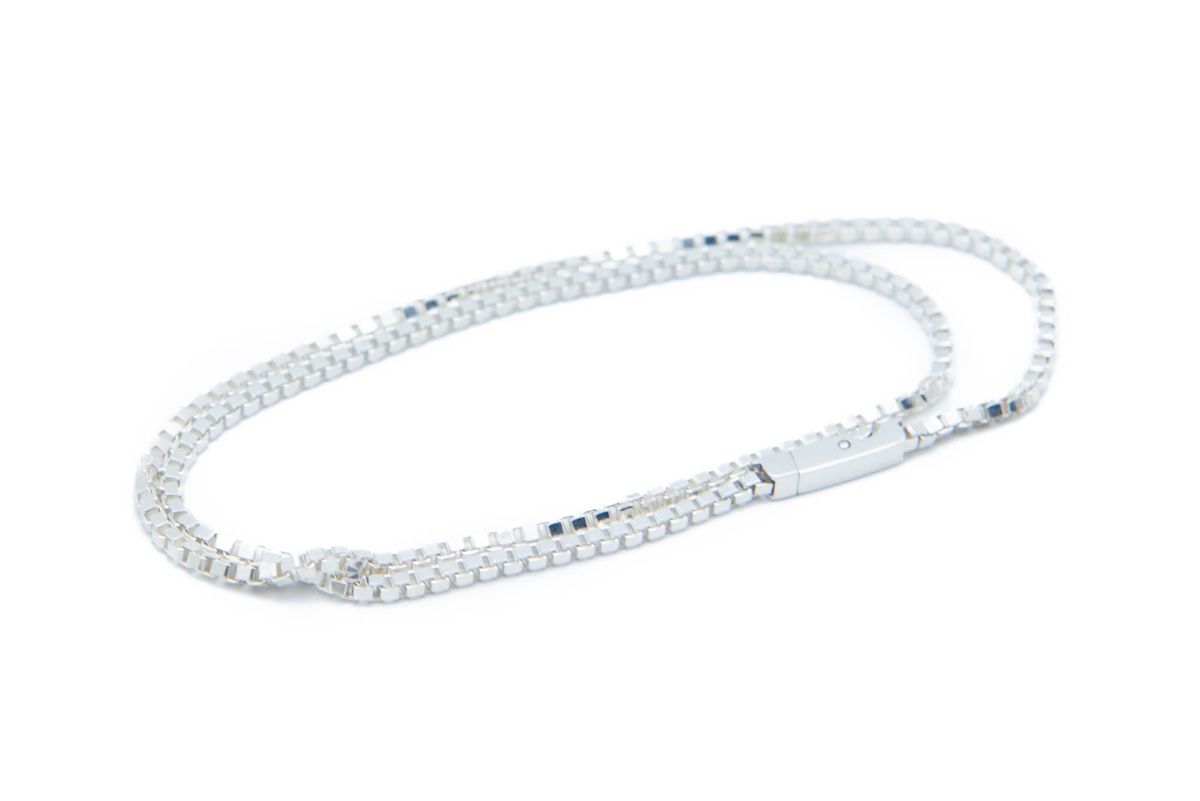 프리카 주얼리(FRICA JEWELRY) 박스 더블체인 팔찌
