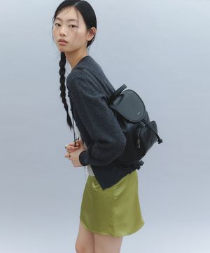 앤드 커버 백팩 - 블랙