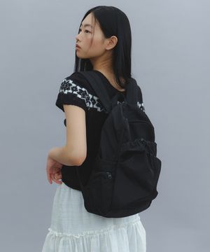 쉐이드 스트링 백팩 - 블랙