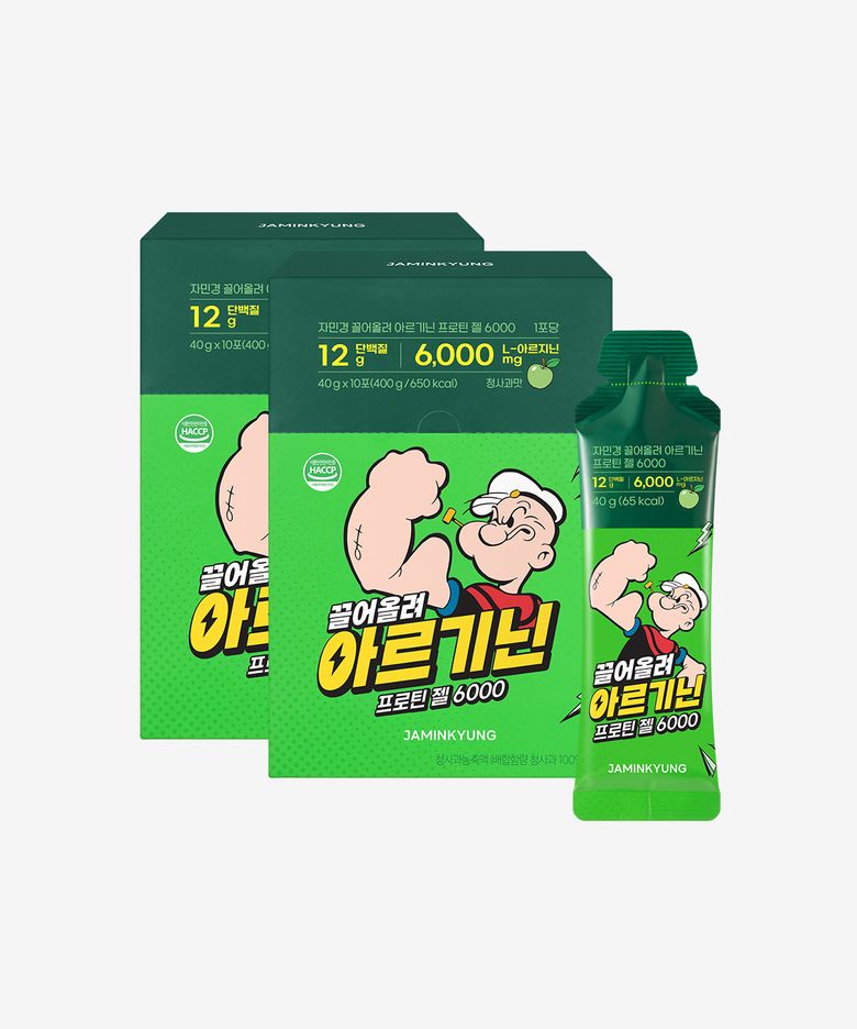 끌어올려 아르기닌 프로틴 젤 6000 (40gx10포) x 2개