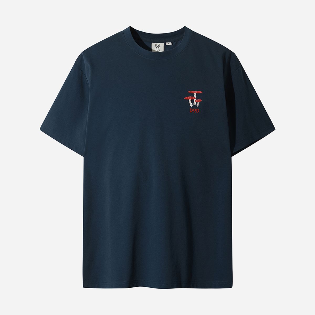 디오디(DOD) 키노코 마을 그래픽 반팔 티셔츠(NAVY)