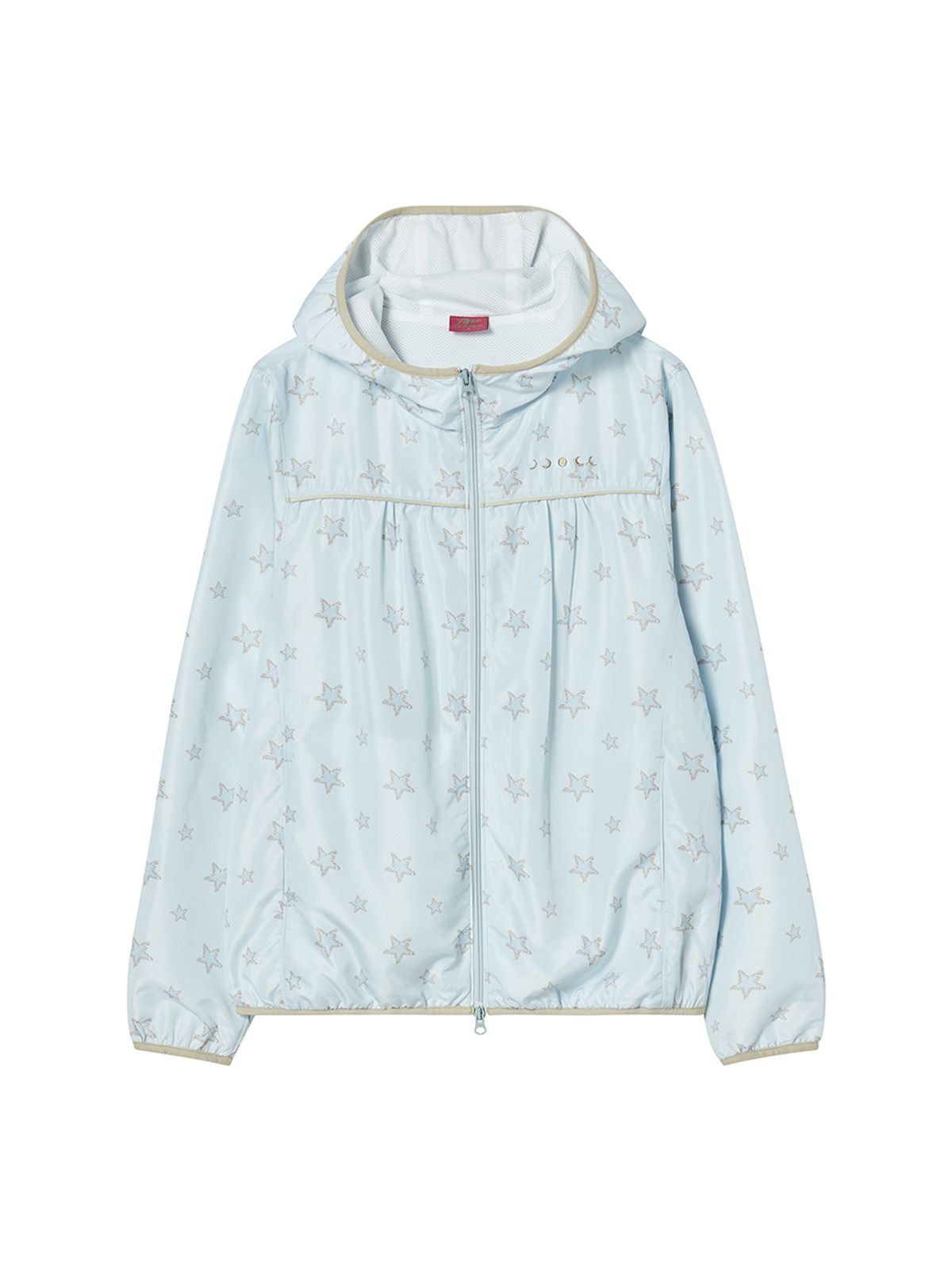 엔와이엑스엑스(NYXX) SHIRRING WINDBREAKER LIGHT BLUE
