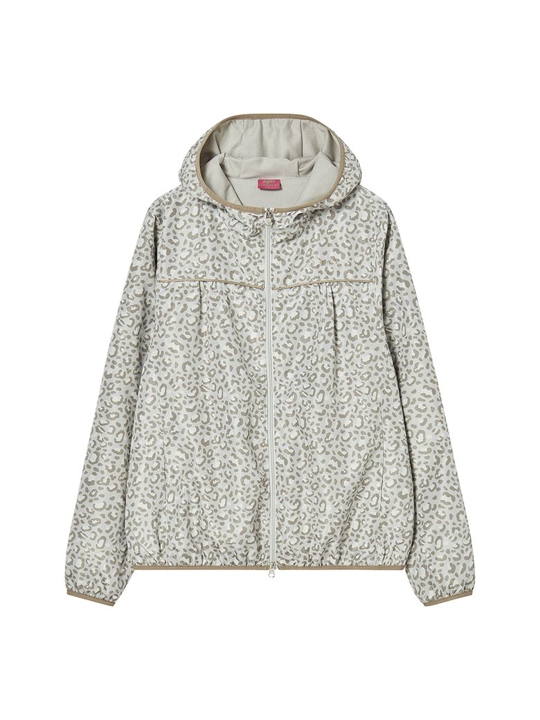 SHIRRING WINDBREAKER BEIGE