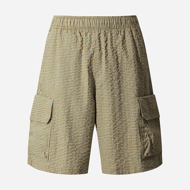 올데이체크 반바지(BROWN)