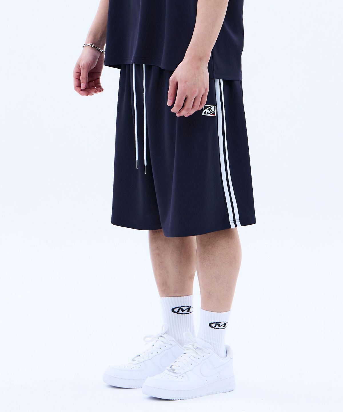 미학(MIHAK) 94 풋볼 저지 하프팬츠 (NAVY)