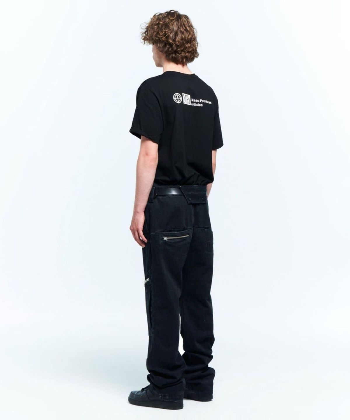 플라스틱프로덕트(PLASTICPRODUCT) MPa REVEALED POCKET PANTS (BLACK)