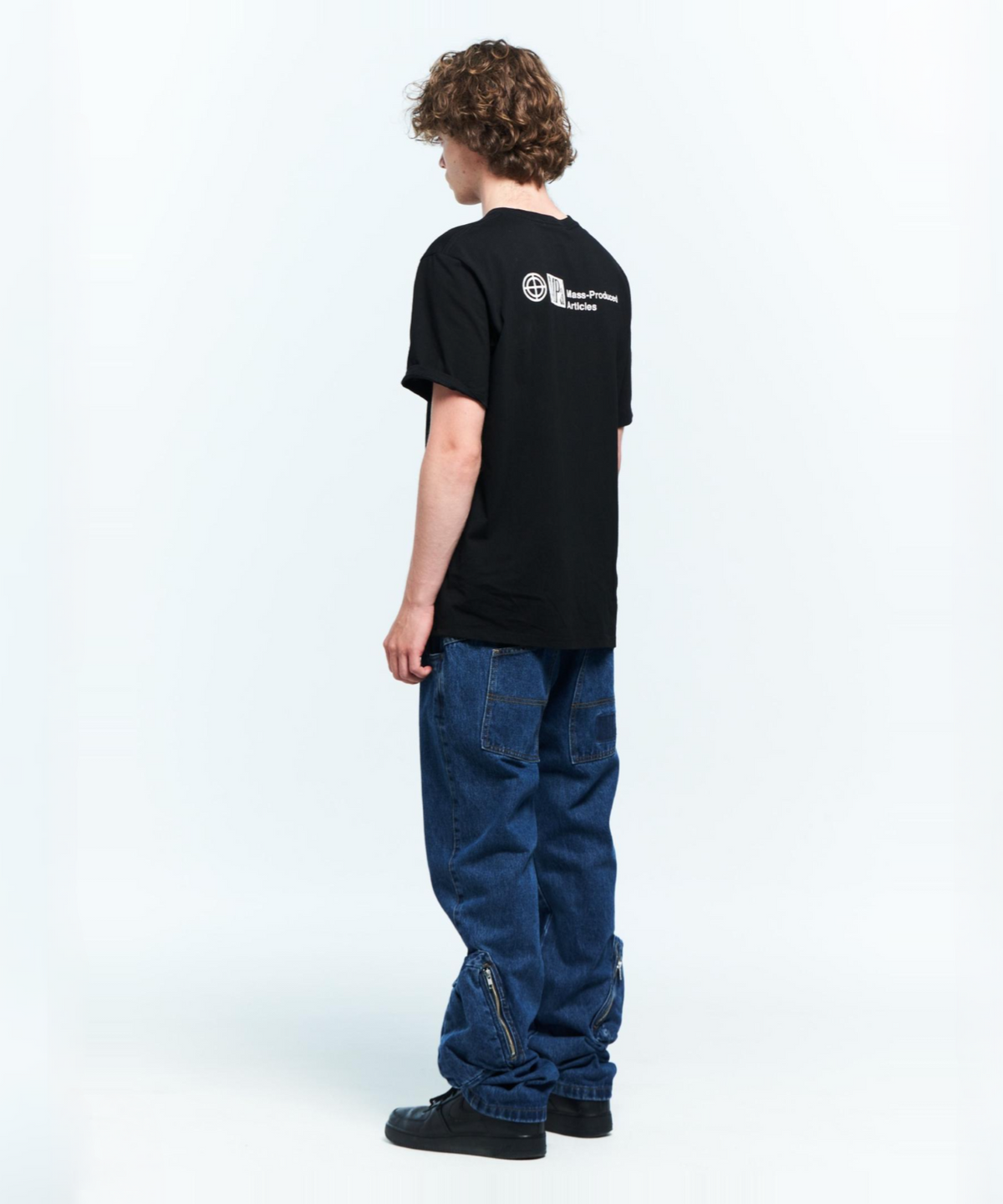 플라스틱프로덕트(PLASTICPRODUCT) MPa ANKLE CARGO PANTS (BLUE)