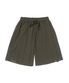 나일론 핀턱 버뮤다 8부 팬츠 (카키)