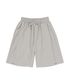 나일론 핀턱 버뮤다 8부 팬츠 (그레이)