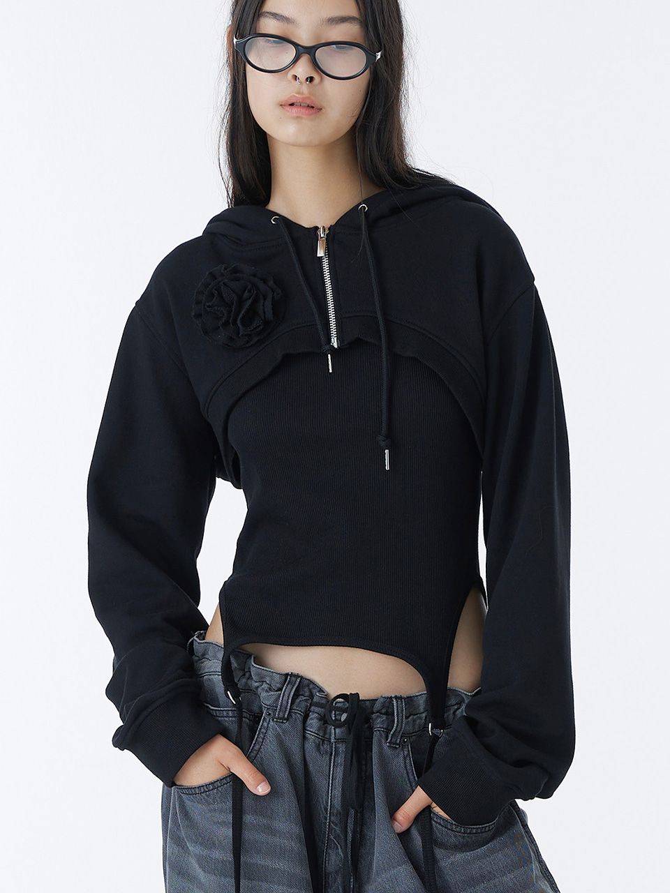 PHYPS パーカー ジップアップ MUSINSA musinsa PHYPS パーカー - メルカリ