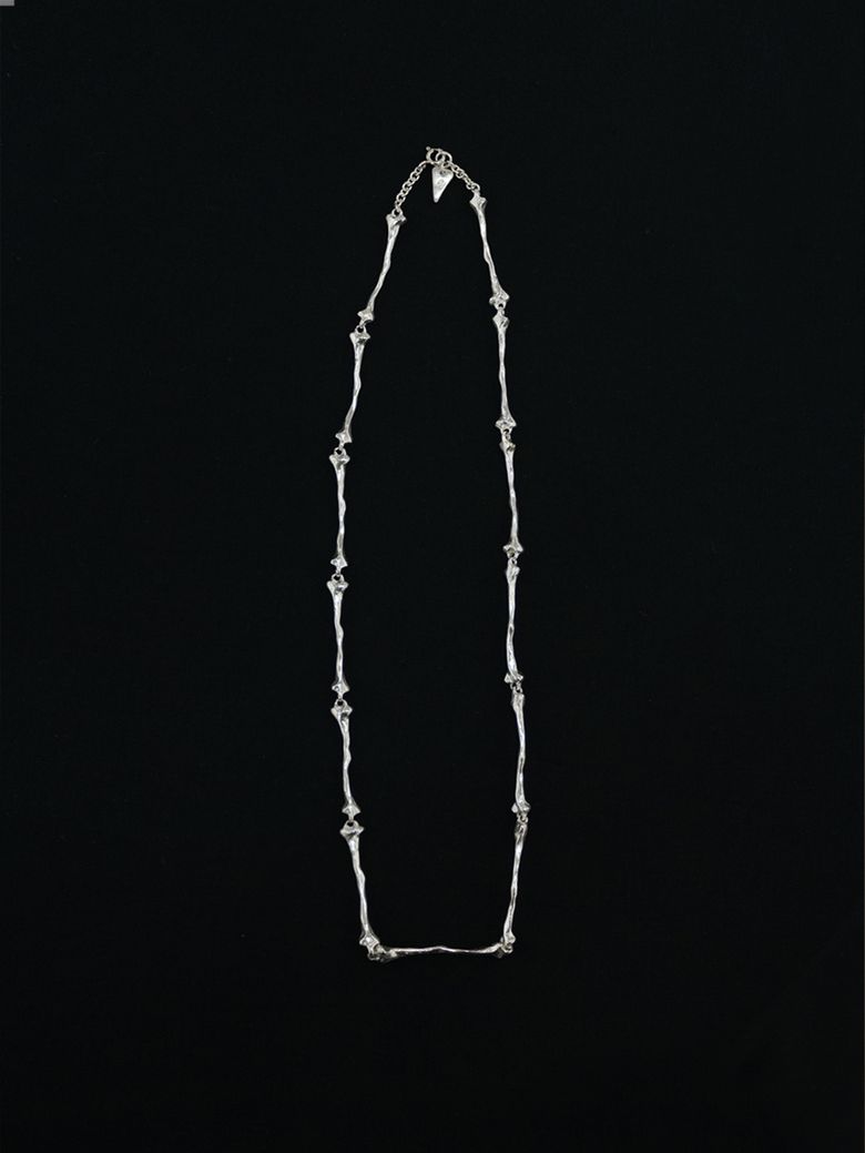 [925 silver] bone to necklace
