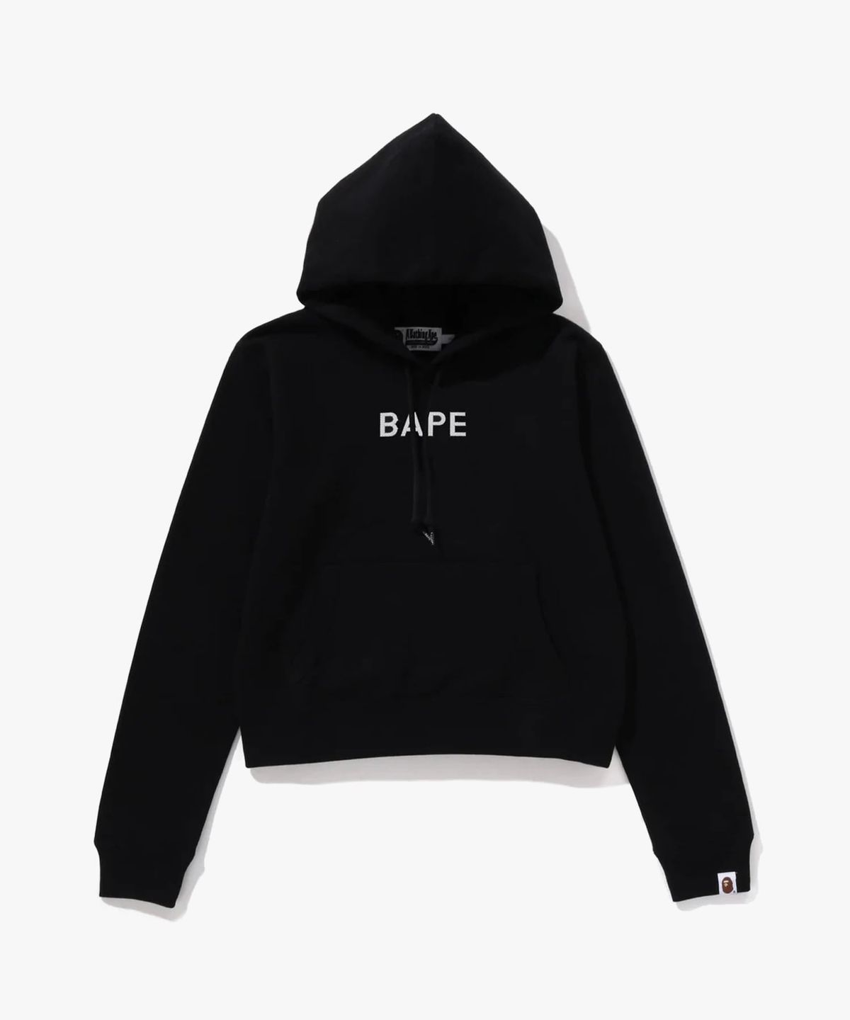 베이프(BAPE) 크리스탈 베이프 풀오버 후드(W) BLACK