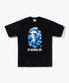 ABC 카모 BY BATHING APE 티셔츠(M) BLACK/BLUE