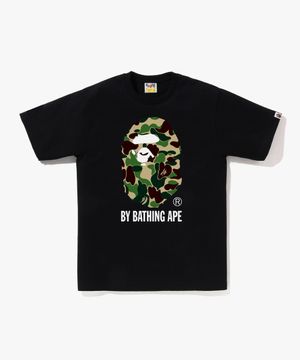 ABC 카모 BY BATHING APE 티셔츠(M) BLACK/GREEN