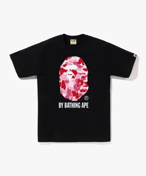 ABC 카모 BY BATHING APE 티셔츠(M) BLACK/PINK
