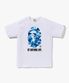 ABC 카모 BY BATHING APE 티셔츠(M) WHITE/BLUE