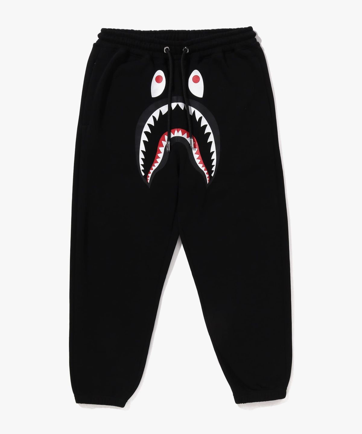 베이프(BAPE) 샤크 릴렉스드 핏 스웨트 팬츠(M) BLACK