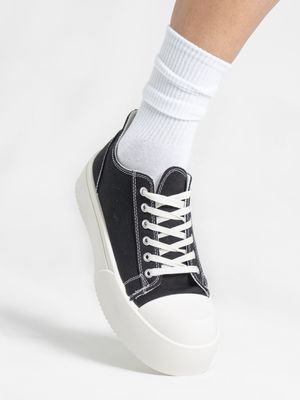 GO83 리제 4CM 캔버스 볼드록 스니커즈