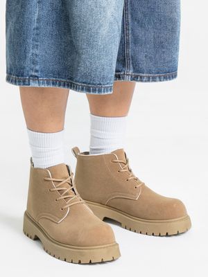 GO80 스우리다 5CM 스웨이드 코만도 워커 부츠