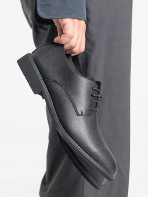 GO86 움라브 플레인 매트 더비 클래식 슈즈