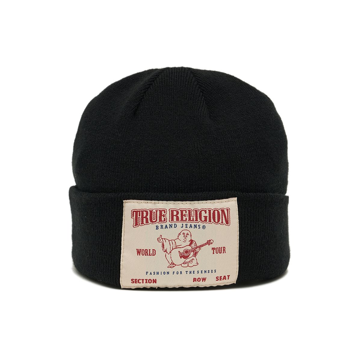트루릴리젼(TRUERELIGION) GO HOME BEANIE BLACK