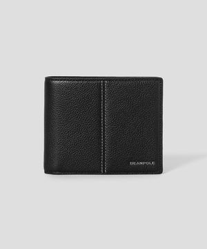 스티치 반지갑  블랙