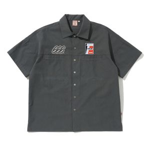 SPEED LIMIT 666 SHORT SLEEVE SHIRTS GREY