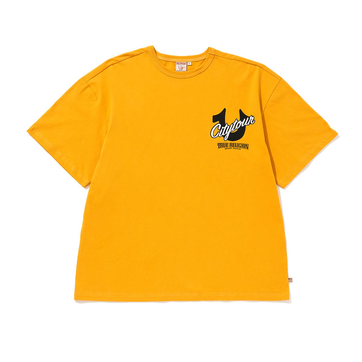 트루릴리젼(TRUERELIGION) CITY TOUR SHORT SLEEVE YELLOW