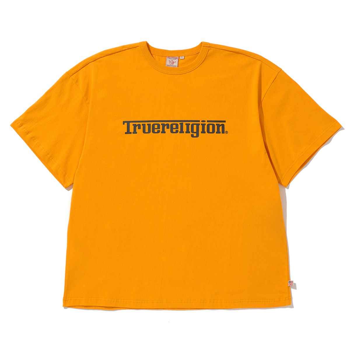 트루릴리젼(TRUERELIGION) CRAZY HORSE SHORT SLEEVE YELLOW