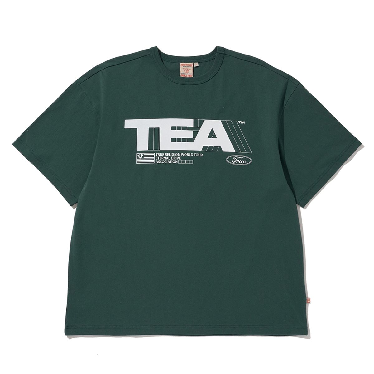 트루릴리젼(TRUERELIGION) T.E.A SHORT SLEEVE GREEN