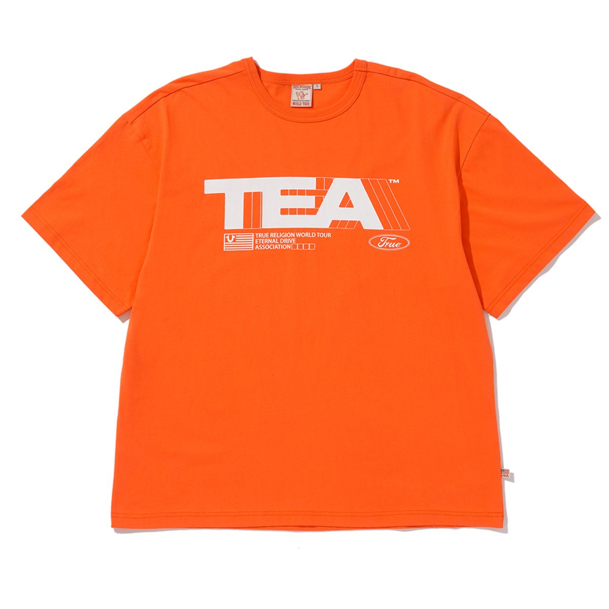트루릴리젼(TRUERELIGION) T.E.A SHORT SLEEVE ORANGE