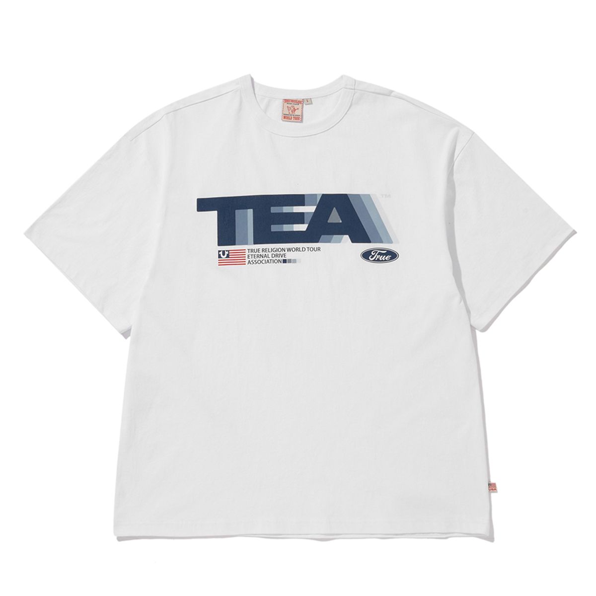 트루릴리젼(TRUERELIGION) T.E.A SHORT SLEEVE WHITE
