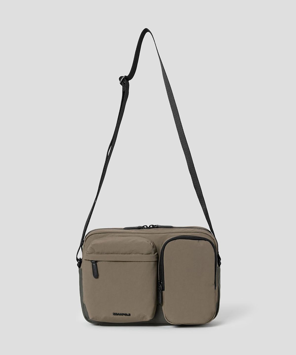 빈폴 액세서리(BEANPOLE ACCESSORY) 케이프 가로 메신저백  브라운