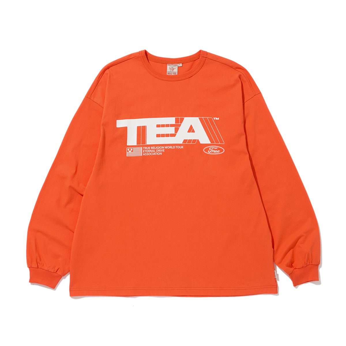 트루릴리젼(TRUERELIGION) T.E.A LONG SLEEVE ORANGE