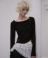 Side Eyelet Long Sleeve [Black]