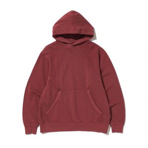 SCAR WASHED HOODIE RED