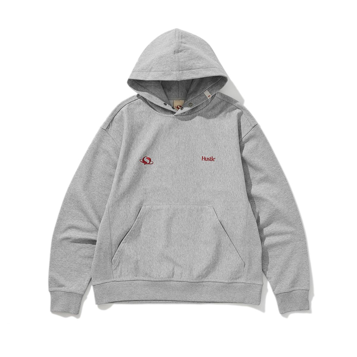 트루릴리젼(TRUERELIGION) HUSTLE CLASSIC HOODIE MELANGE