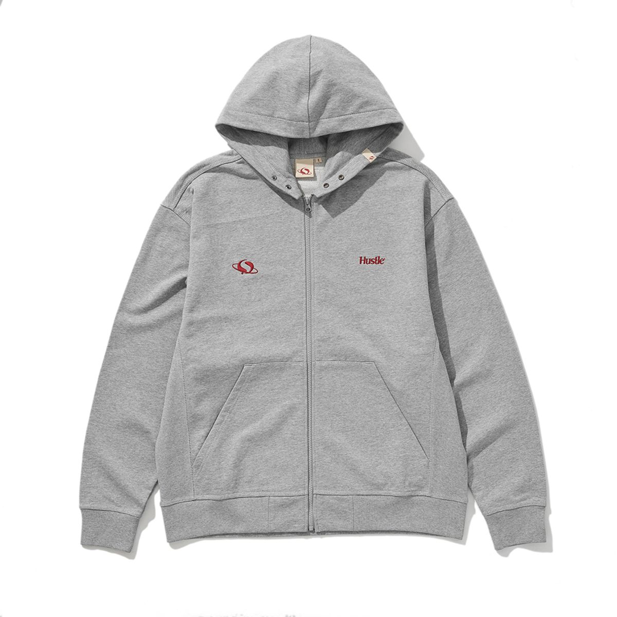 트루릴리젼(TRUERELIGION) HUSTLE CLASSIC ZIP UP MELANGE