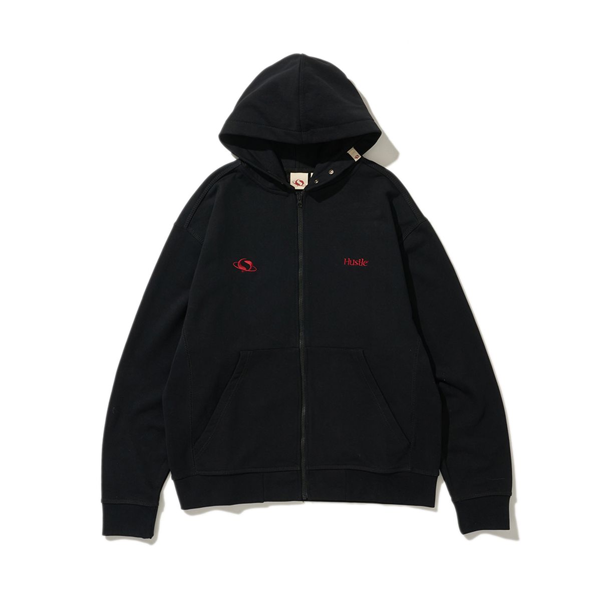 트루릴리젼(TRUERELIGION) HUSTLE CLASSIC ZIP UP BLACK