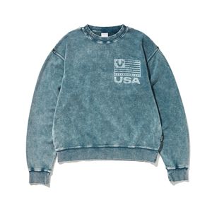 ANTISMOG CREWNECK INDIGO