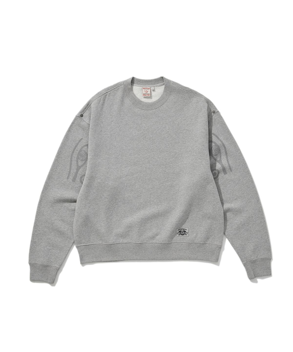 트루릴리젼(TRUERELIGION) ETERNAL CIRCLE SWEAT SHIRT MELANGE